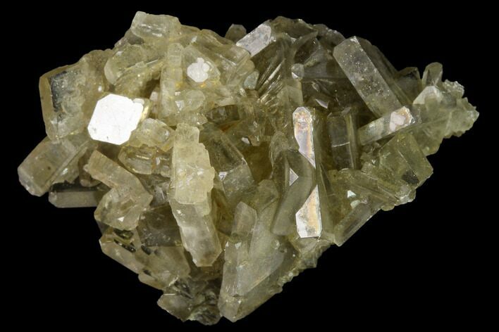 Tabular Barite Crystal Cluster with Phantoms - Peru #169100